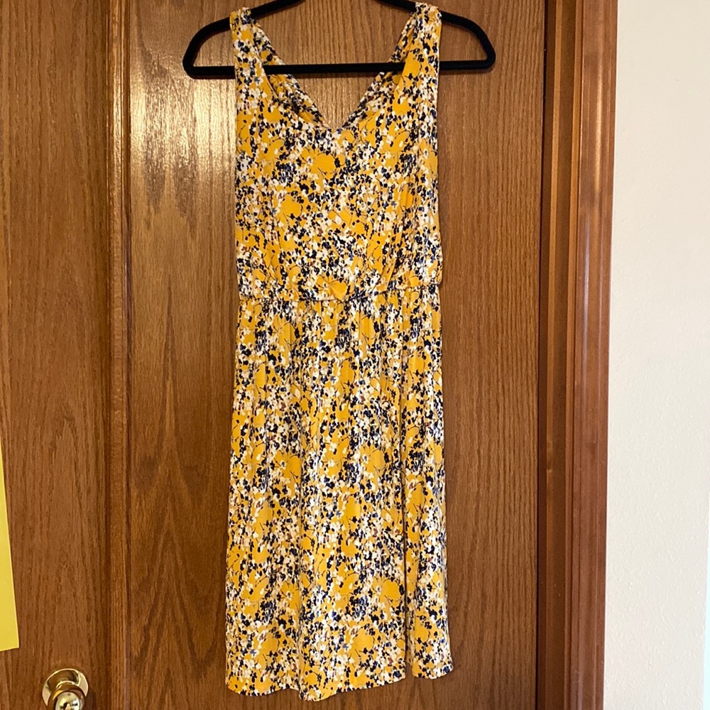 Crisscross tank dress
